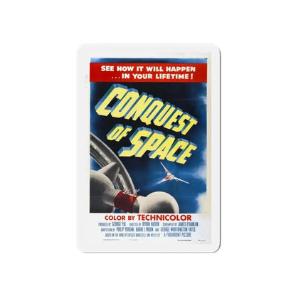CONQUEST OF SPACE 1955 Movie Poster - Refrigerator Magnet 6 Inch - The Sticker Space