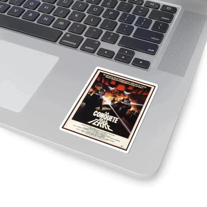 CONQUEST OF THE EARTH 1980 Movie Poster - STICKER Vinyl Kiss-Cut Decal - The Sticker Space