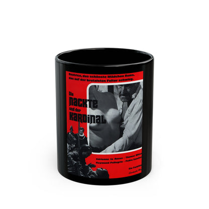 CONSPIRACY OF TORTURE 1969 Movie Poster - Black Coffee Mug-11oz-The Sticker Space