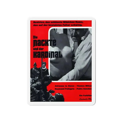 CONSPIRACY OF TORTURE 1969 Movie Poster - Refrigerator Magnet - The Sticker Space