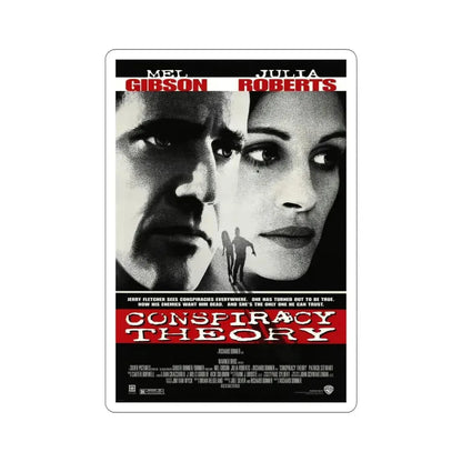Conspiracy Theory 1997 Movie Poster STICKER Vinyl Die-Cut Decal 5 Inch - The Sticker Space
