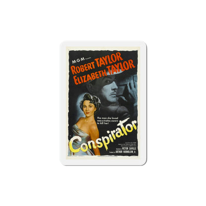 Conspirator 1950 Movie Poster Die-Cut Magnet-5 Inch-The Sticker Space