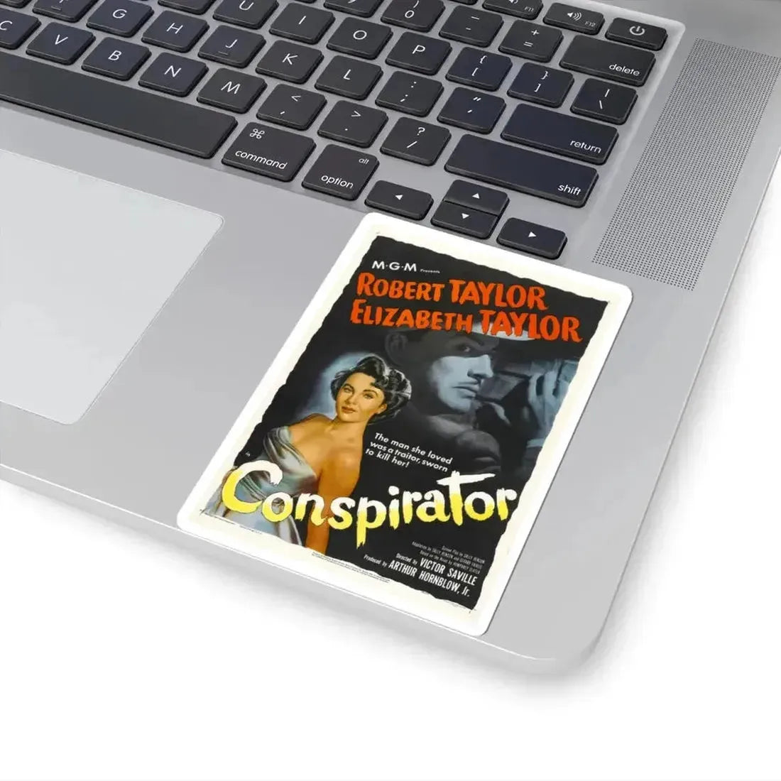 Conspirator 1950 Movie Poster - STICKER Vinyl Kiss-Cut Decal - The Sticker Space