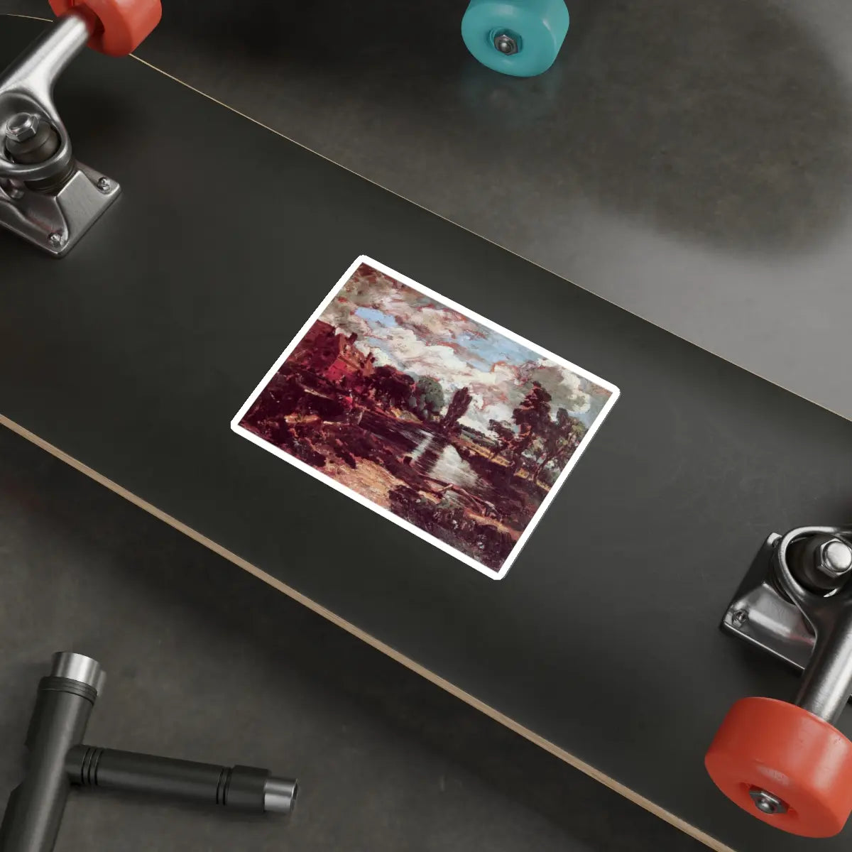 SKU:25415371016351653791 Sticker types:White Shape:Die-Cut Sizes:5" × 5"