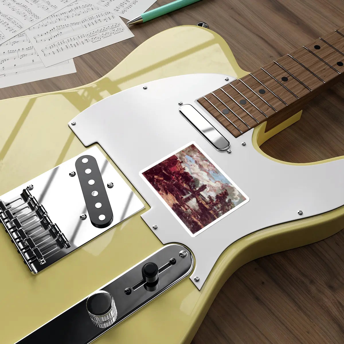 SKU:27838303672798581837 Sticker types:White Shape:Die-Cut Sizes:4" × 4"