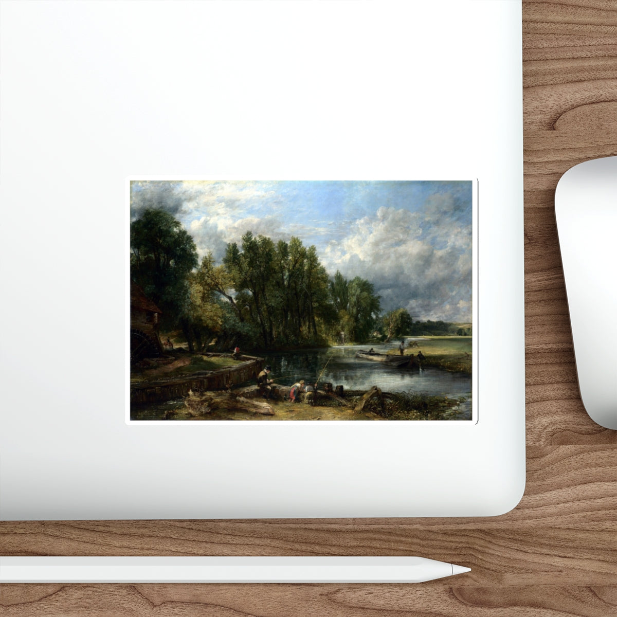 CONSTABLE, John - Stratford Mill (Artwork) STICKER Vinyl Die-Cut Decal