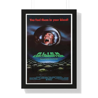 CONTAMINATION 1980 - Framed Movie Poster 16″ x 24″ Black - The Sticker Space