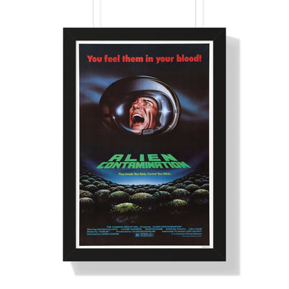 CONTAMINATION 1980 - Framed Movie Poster-16″ x 24″-The Sticker Space