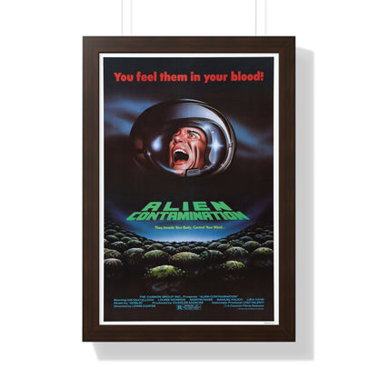 CONTAMINATION 1980 - Framed Movie Poster-16″ x 24″-The Sticker Space