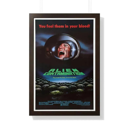 CONTAMINATION 1980 - Framed Movie Poster - The Sticker Space