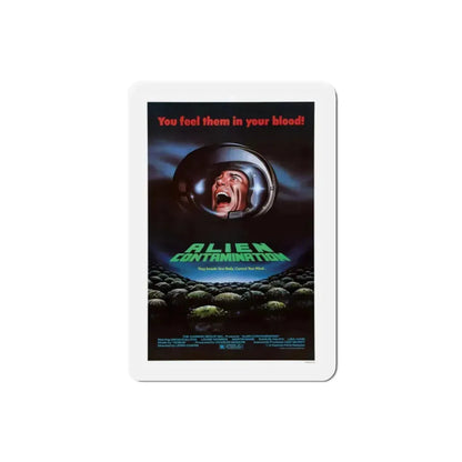 Contamination 1980 Movie Poster Refrigerator Magnet 2 Inch - The Sticker Space