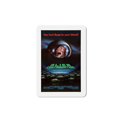 Contamination 1980 Movie Poster Refrigerator Magnet - The Sticker Space