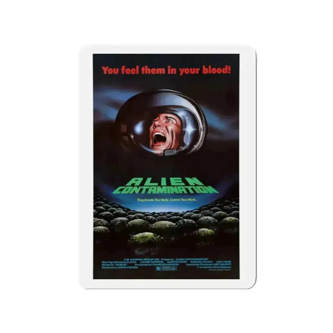 CONTAMINATION 1980 Movie Poster - Refrigerator Magnet - The Sticker Space