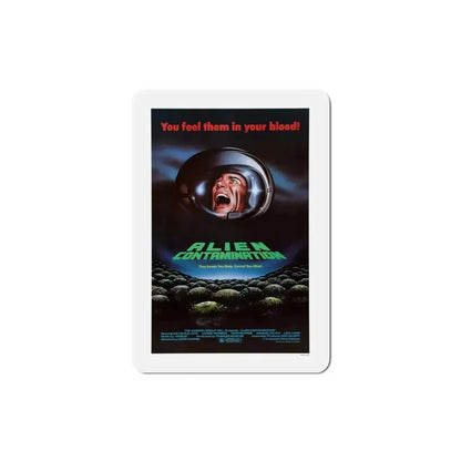 Contamination 1980 Movie Poster Refrigerator Magnet - The Sticker Space