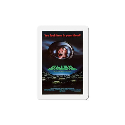Contamination 1980 Movie Poster Refrigerator Magnet - The Sticker Space