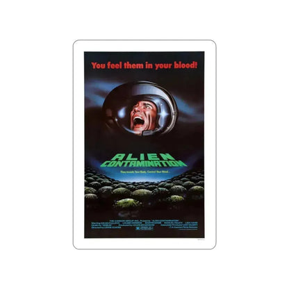 CONTAMINATION 1980 Movie Poster STICKER Vinyl Die-Cut Decal 2 Inch - The Sticker Space