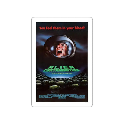 CONTAMINATION 1980 Movie Poster STICKER Vinyl Die-Cut Decal 4 Inch - The Sticker Space