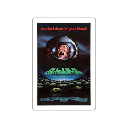 CONTAMINATION 1980 Movie Poster STICKER Vinyl Die-Cut Decal 6 Inch - The Sticker Space