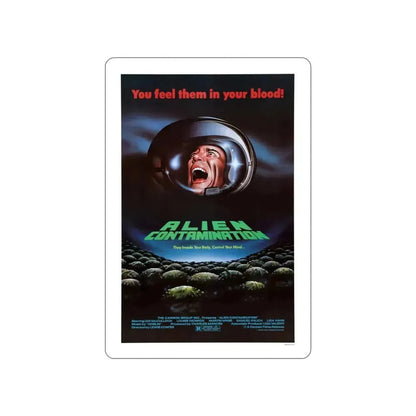 CONTAMINATION 1980 Movie Poster STICKER Vinyl Die-Cut Decal - The Sticker Space