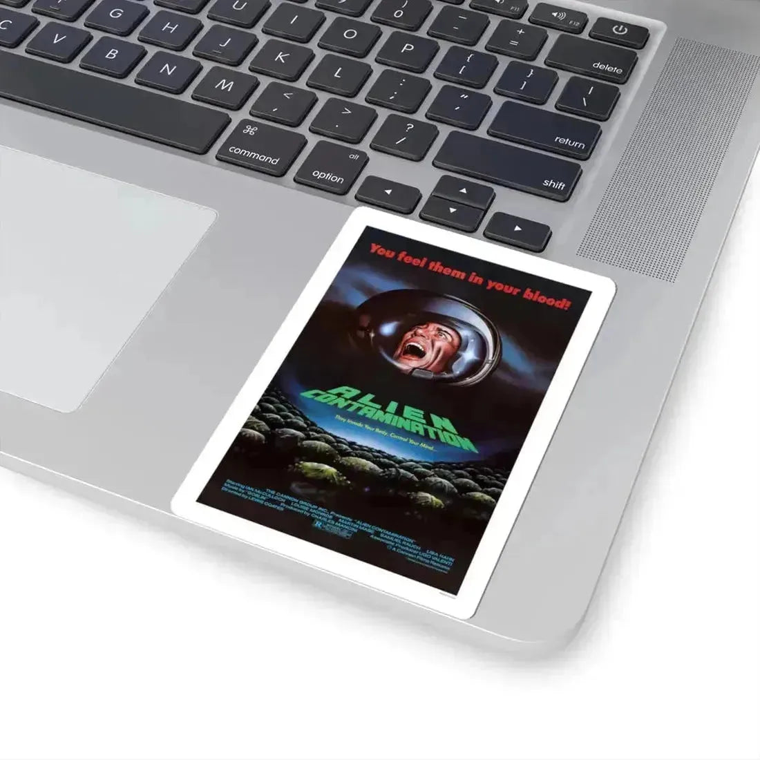 CONTAMINATION 1980 Movie Poster - STICKER Vinyl Kiss-Cut Decal - The Sticker Space