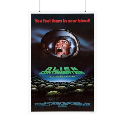 CONTAMINATION 1980 - Paper Movie Poster 36" x 54" Matte - The Sticker Space