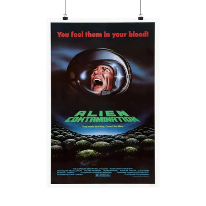 CONTAMINATION 1980 - Paper Movie Poster - The Sticker Space