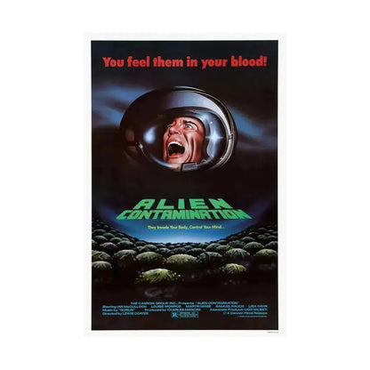 CONTAMINATION 1980 - Paper Movie Poster - The Sticker Space