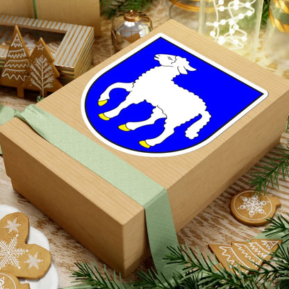 Conters i P wappen (Switzerland) (Coat of Arms) STICKER Vinyl Kiss-Cut Decal - The Sticker Space