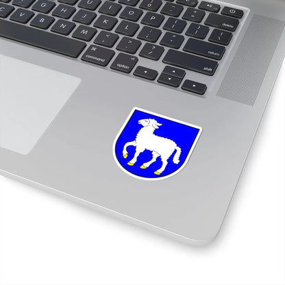 Conters i P wappen (Switzerland) (Coat of Arms) STICKER Vinyl Kiss-Cut Decal - The Sticker Space