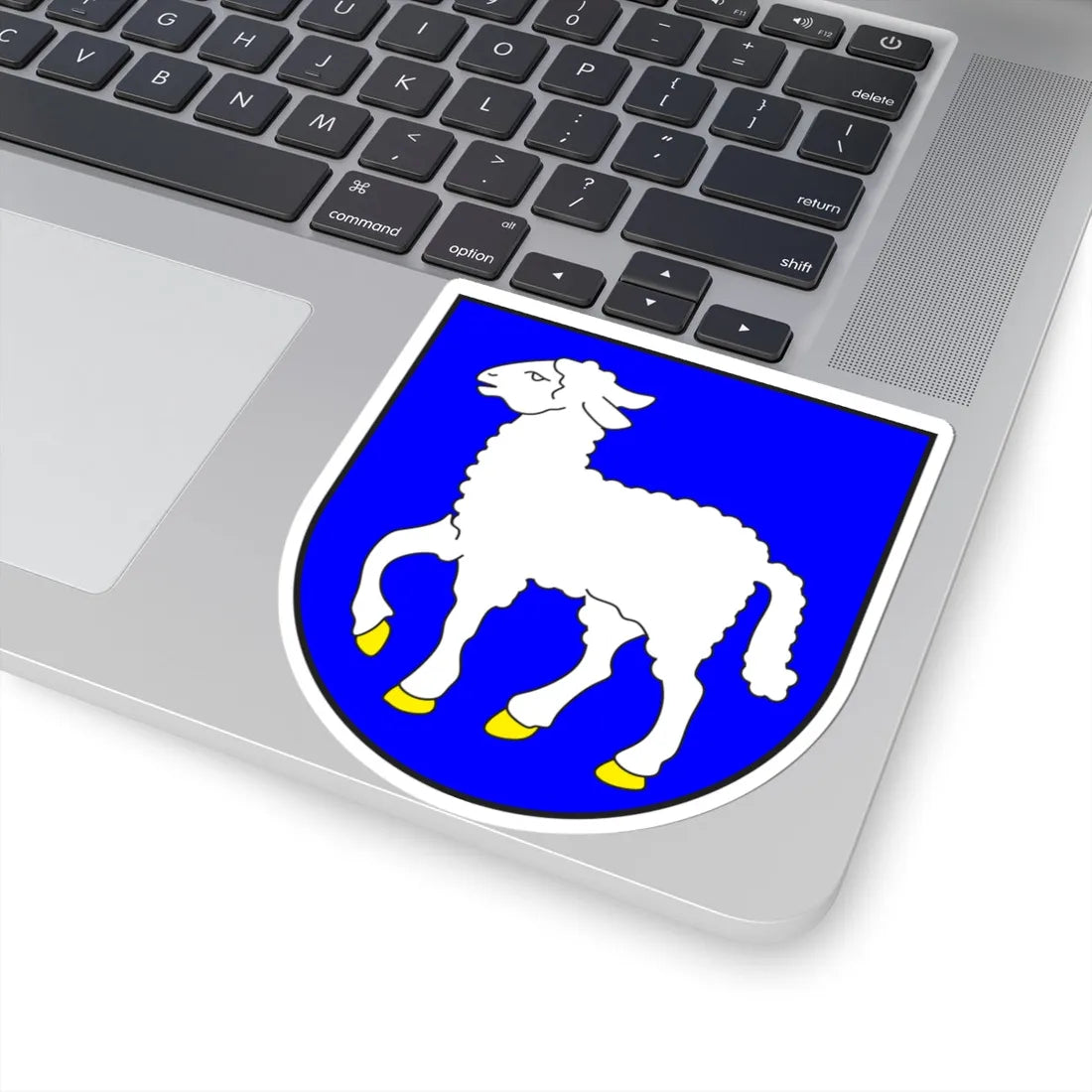 Conters i P wappen (Switzerland) (Coat of Arms) STICKER Vinyl Kiss-Cut Decal - The Sticker Space
