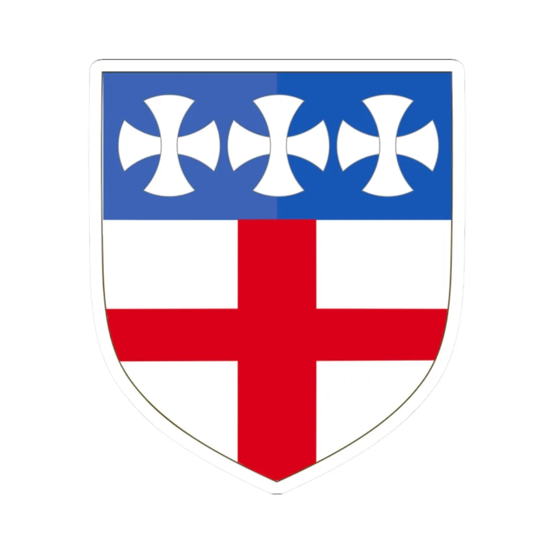 Continuing Anglican Church (United Kingdom) (Coat of Arms) STICKER Vinyl Kiss-Cut Decal 2 Inch White - The Sticker Space