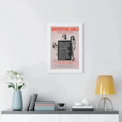 CONVENTION GIRLS 1978 - Framed Movie Poster - The Sticker Space