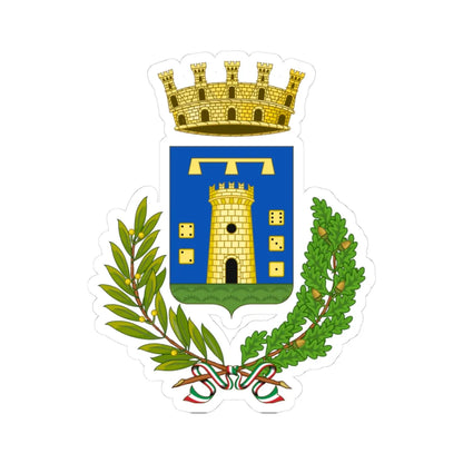 Conversano-Stemma (Italy) (Coat of Arms) STICKER Vinyl Kiss-Cut Decal 3 Inch White - The Sticker Space