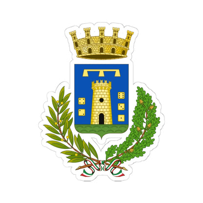 Conversano-Stemma (Italy) (Coat of Arms) STICKER Vinyl Kiss-Cut Decal 6 Inch White - The Sticker Space