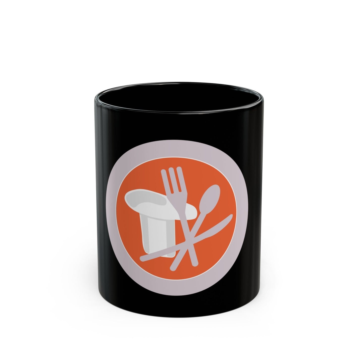 Cooking (Boy Scout Merit Badge) Black Coffee Mug-11oz-The Sticker Space