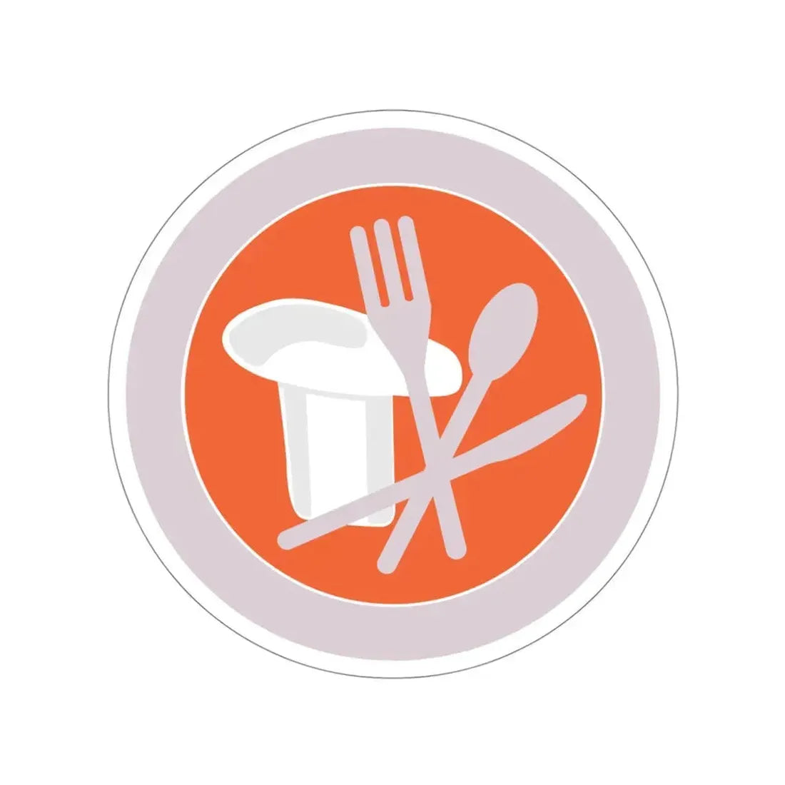 Cooking (Boy Scouts Merit Badge) STICKER Vinyl Die-Cut Decal 4 Inch - The Sticker Space