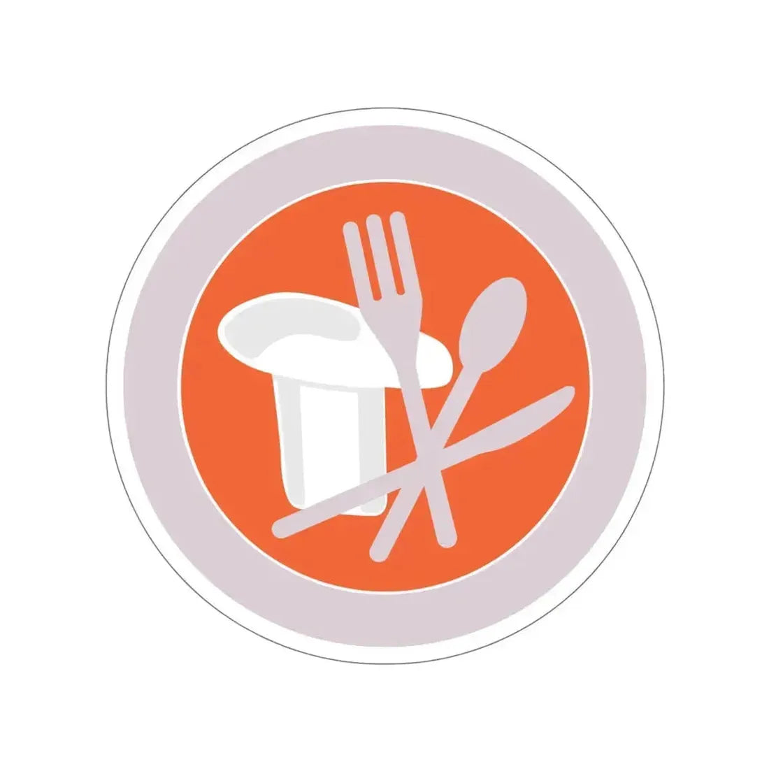 Cooking (Boy Scouts Merit Badge) STICKER Vinyl Die-Cut Decal 6 Inch - The Sticker Space