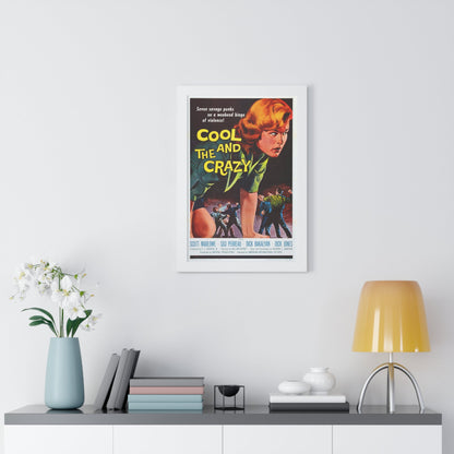 COOL AND THE CRAZY 1958 - Framed Movie Poster-The Sticker Space