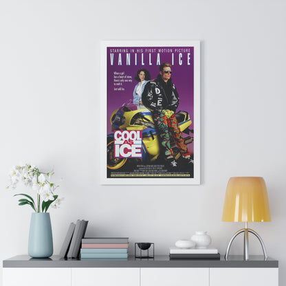 COOL AS ICE 1991 - Framed Movie Poster-The Sticker Space