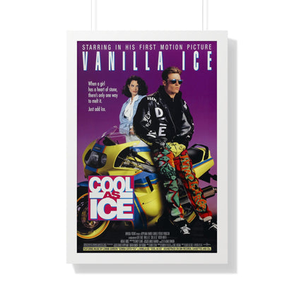 COOL AS ICE 1991 - Framed Movie Poster-20" x 30"-The Sticker Space