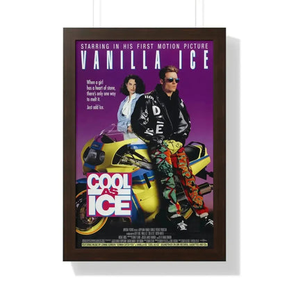 COOL AS ICE 1991 - Framed Movie Poster - The Sticker Space