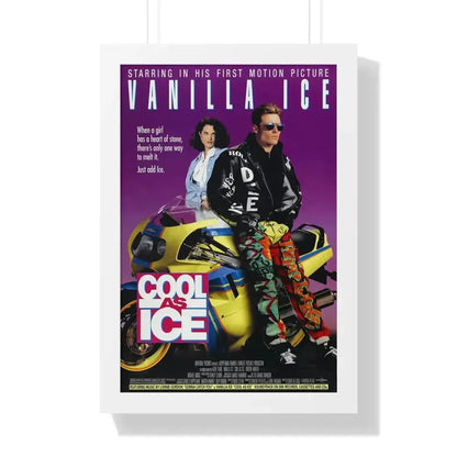 COOL AS ICE 1991 - Framed Movie Poster - The Sticker Space