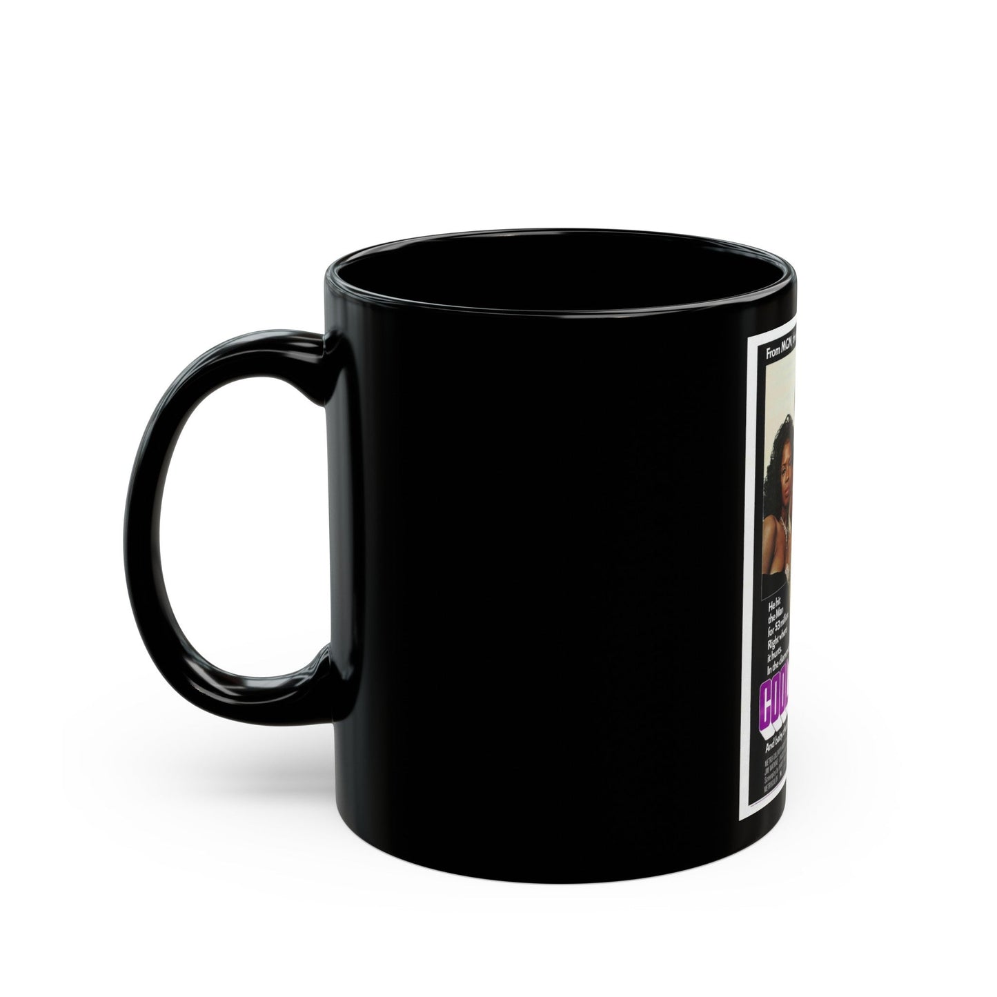 COOL BREEZE 1972 Movie Poster - Black Coffee Mug-The Sticker Space