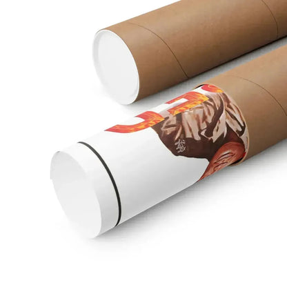 COOL RED 1976 - Paper Movie Poster - The Sticker Space