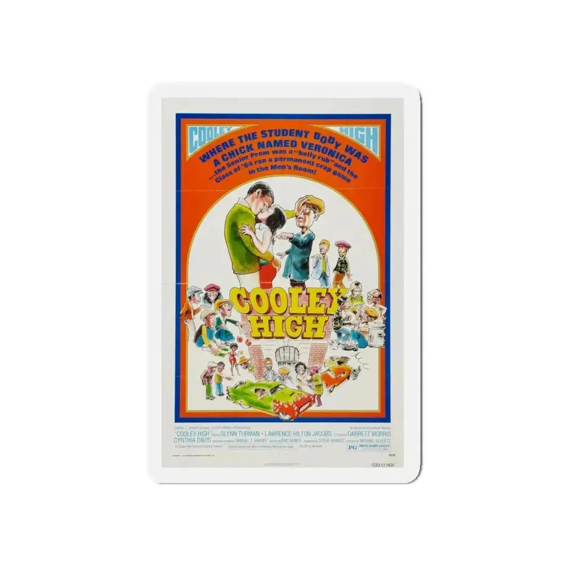 COOLEY HIGH (2) 1975 Movie Poster - Refrigerator Magnet - The Sticker Space