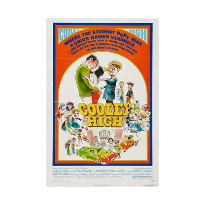COOLEY HIGH (2) 1975 - Paper Movie Poster - The Sticker Space