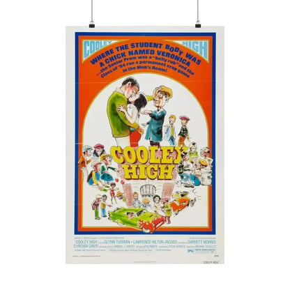 COOLEY HIGH (2) 1975 - Paper Movie Poster - The Sticker Space