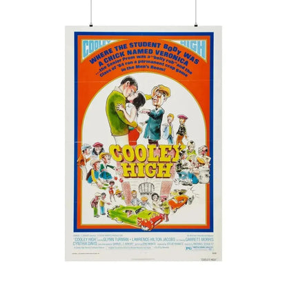 COOLEY HIGH (2) 1975 - Paper Movie Poster - The Sticker Space