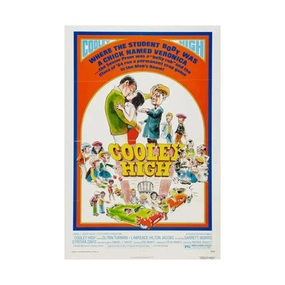 COOLEY HIGH (2) 1975 - Paper Movie Poster - The Sticker Space