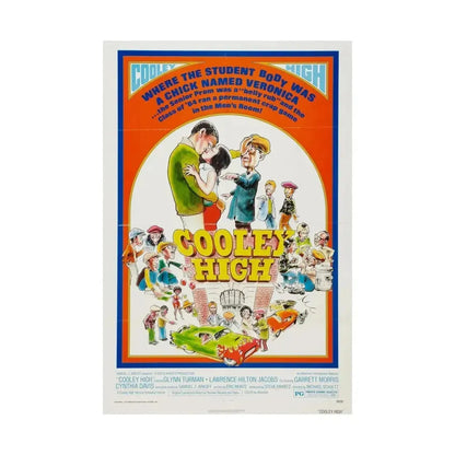 COOLEY HIGH (2) 1975 - Paper Movie Poster - The Sticker Space